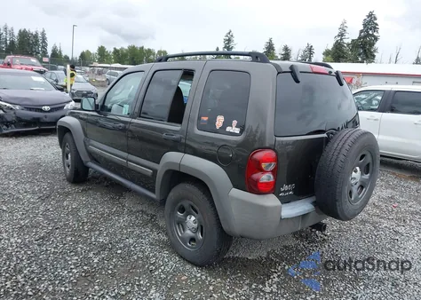 2006 Jeep Liberty Sport из США, поврежденный, VIN 1J4GL48KX6W164231